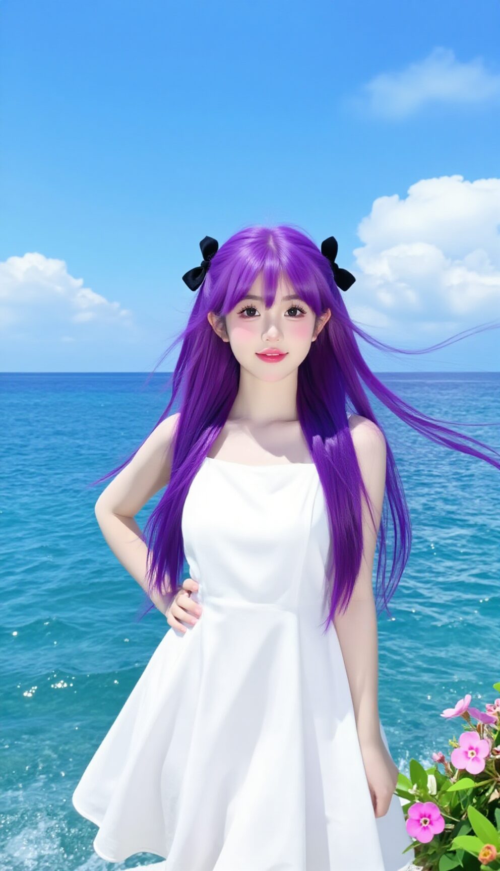 Pose 输出 - 赛博朋克风格角色