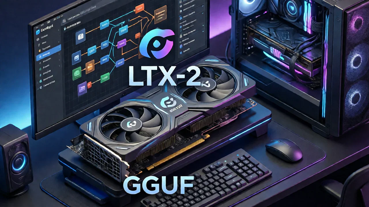如何在ComfyUI中安装和配置LTX-2 GGUF模型:2026完整指南