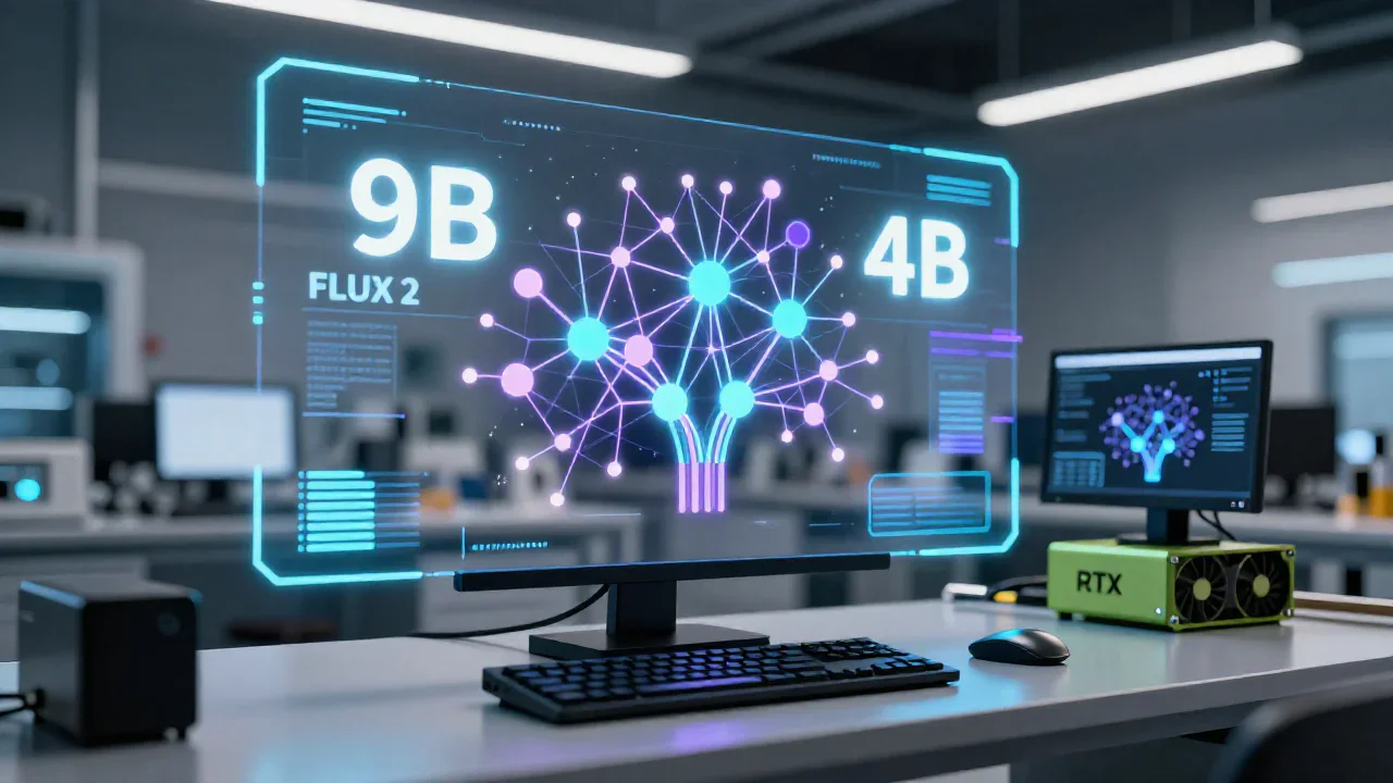 FLUX 2 Klein AI 图像生成示例